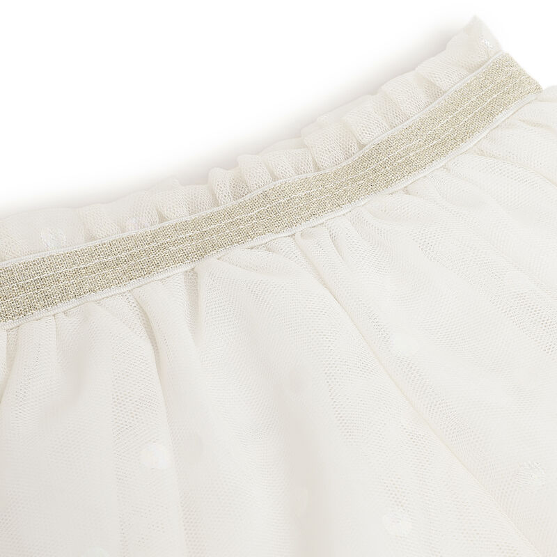 Girls Light Natural Printed Skirt image number 2